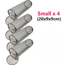 Grelha para Churrasco, Gaiolas de Churrasco, Utensílios de Cozinha para Camping e Piquenique, Grelha Redonda para Churrasqueira ao Ar Livre, Grelha para Fogueira, Cesta Giratória para Grelhar