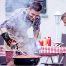 Luva Universal Antiderrapante e Resistente ao Calor para Churrasco e Forno – Luva de Cozinha à Prova de Fogo, Ideal para Altas Temperaturas de até 80°C