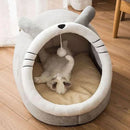 Cama para Gatos Sono Profundo – Cama de Pet Estilo Cartoon Dobrável, Removível e Lavável – Cama de Dormir para Animais de Estimação Tapete, Bolsa, Toca – Ideal para Gatos e Cães Pequenos